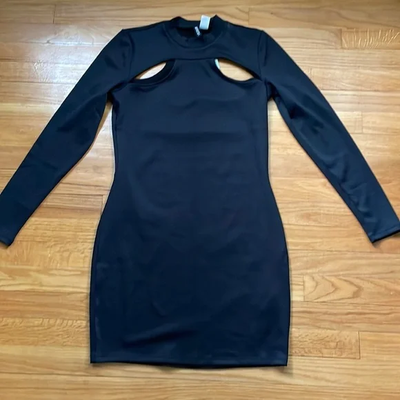 H&M | Dresses | Hm Ribbed Bodycon Dress M A5 | Poshmark